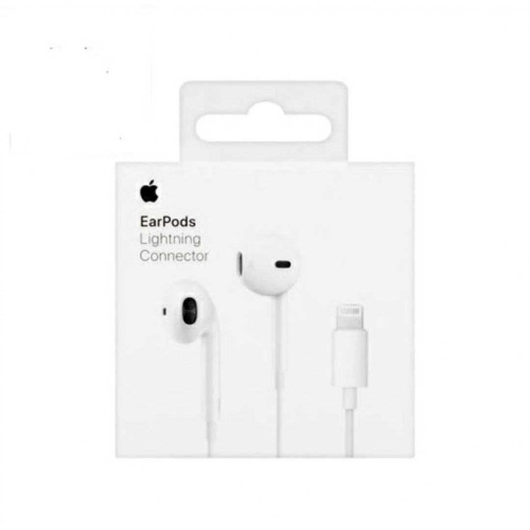 Apple(アップル)のAppleアップルEarPods with Lightning MMTN2J/A スマホ/家電/カメラのスマホアクセサリー(その他)の商品写真