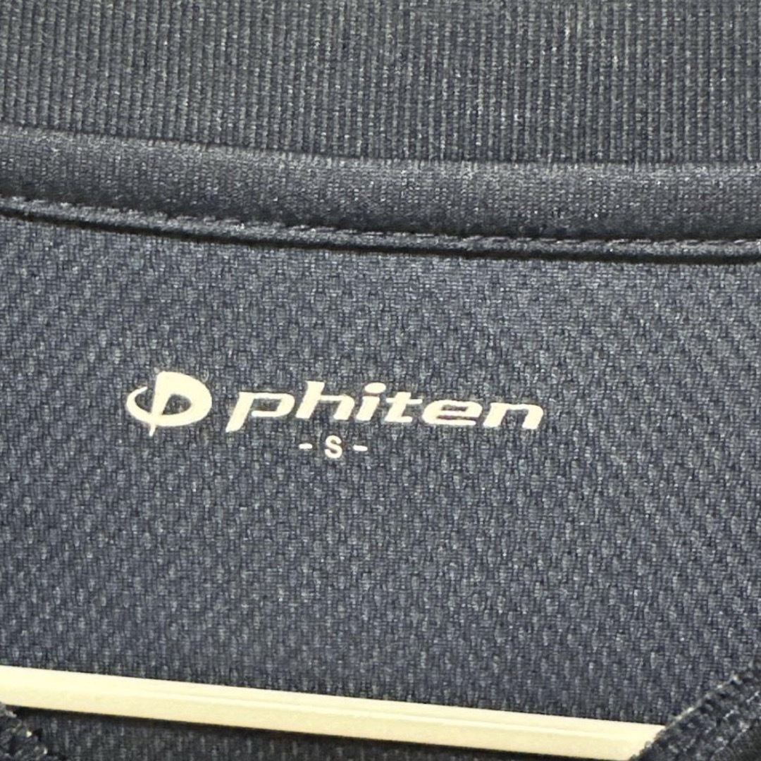 Phiten ファイテン 半袖 Tシャツ ネイビー S レディースのトップス(Tシャツ(半袖/袖なし))の商品写真