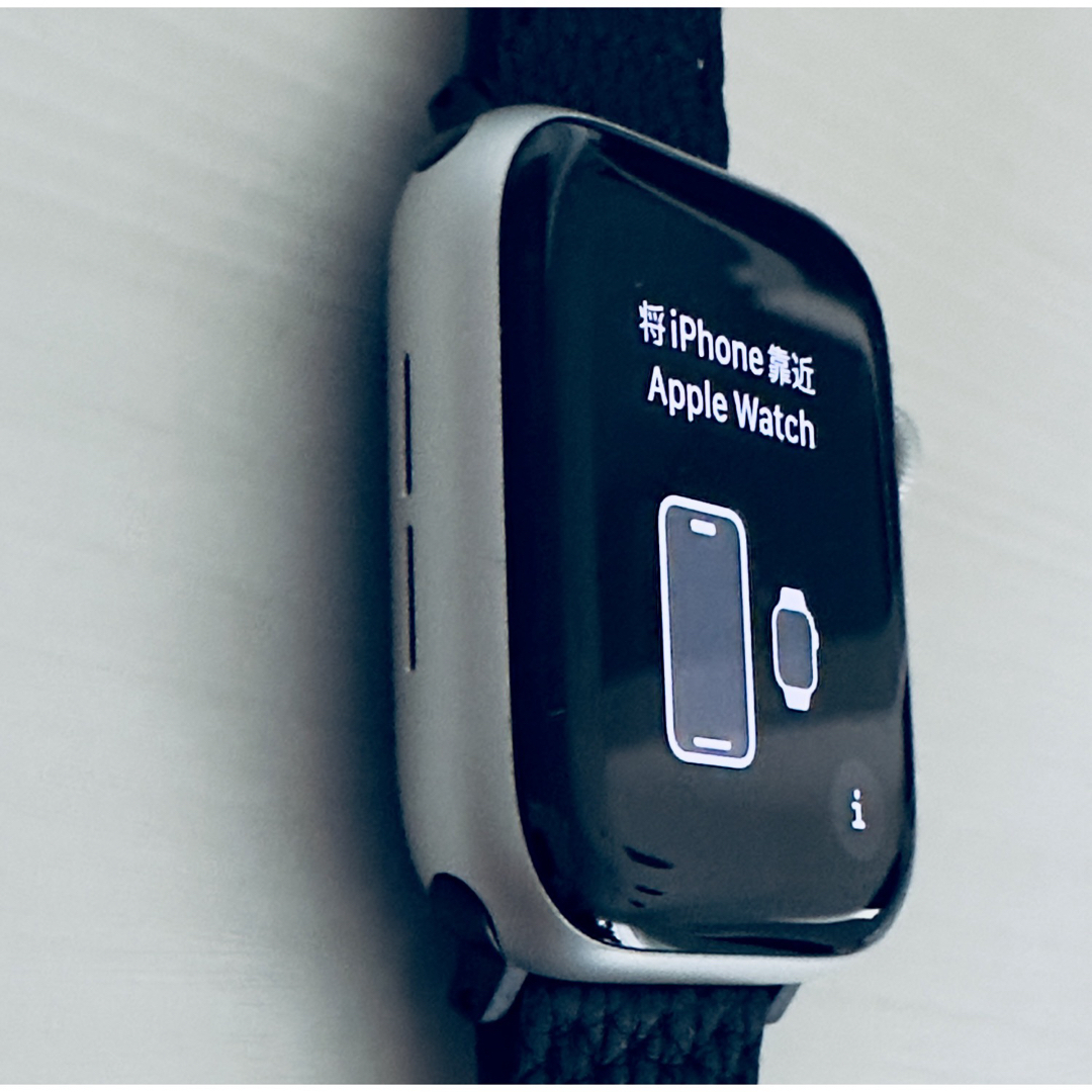 Apple Watch(アップルウォッチ)の美品 Apple Watch SE GPS 44mm シルバー 最大容量95% スマホ/家電/カメラのスマホ/家電/カメラ その他(その他)の商品写真