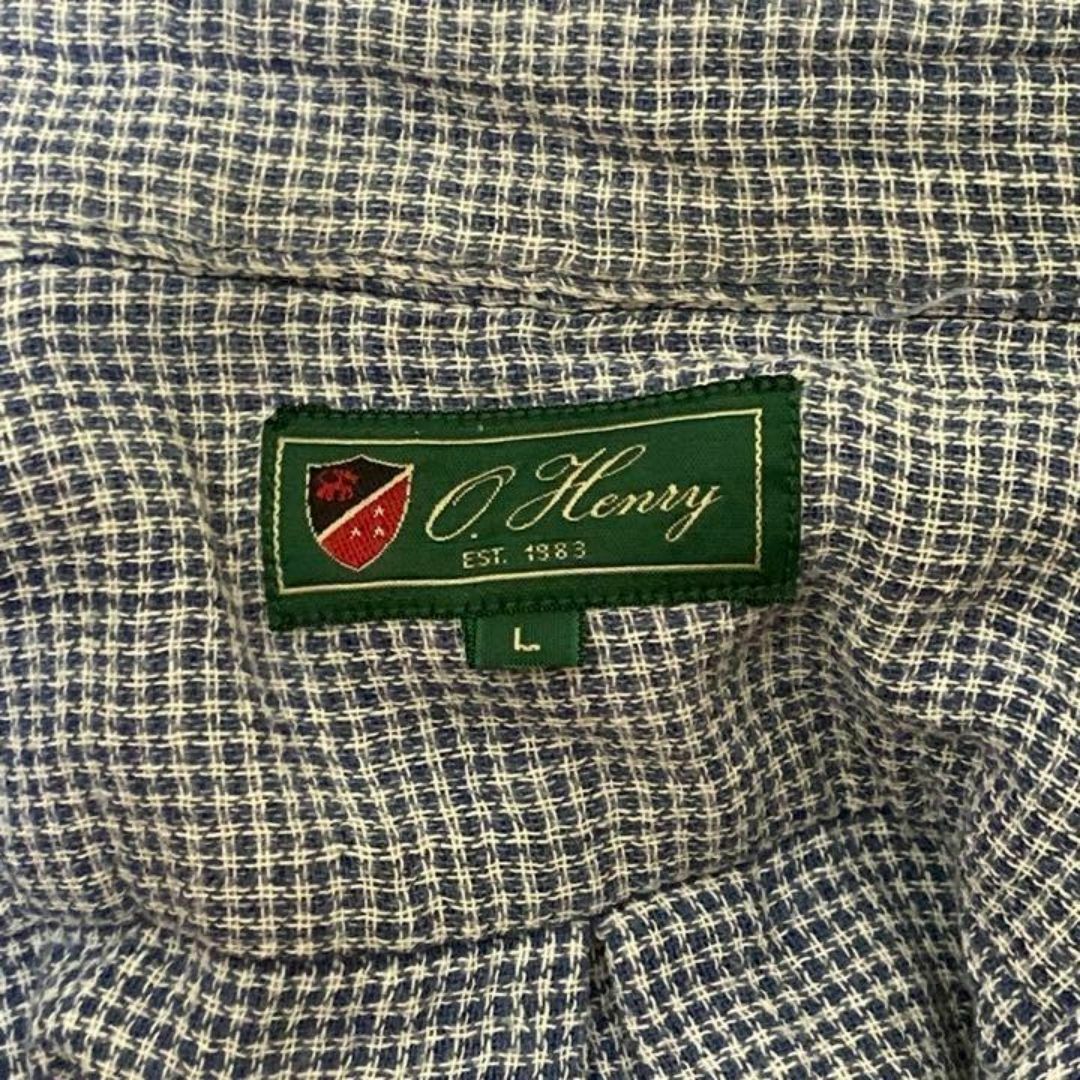 O.HENRY　オーヘンリー シャツ メンズ シンプル メンズのトップス(Tシャツ/カットソー(七分/長袖))の商品写真