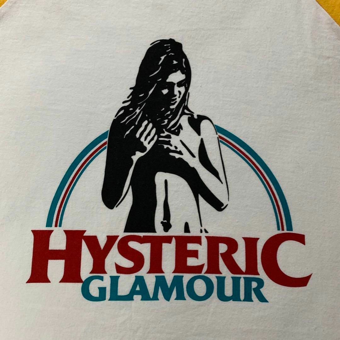 HYSTERIC GLAMOUR(ヒステリックグラマー)の【コムドットやまと着用】ヒステリックグラマー ヒスガール 七分袖 希少 Tシャツ メンズのトップス(Tシャツ/カットソー(七分/長袖))の商品写真
