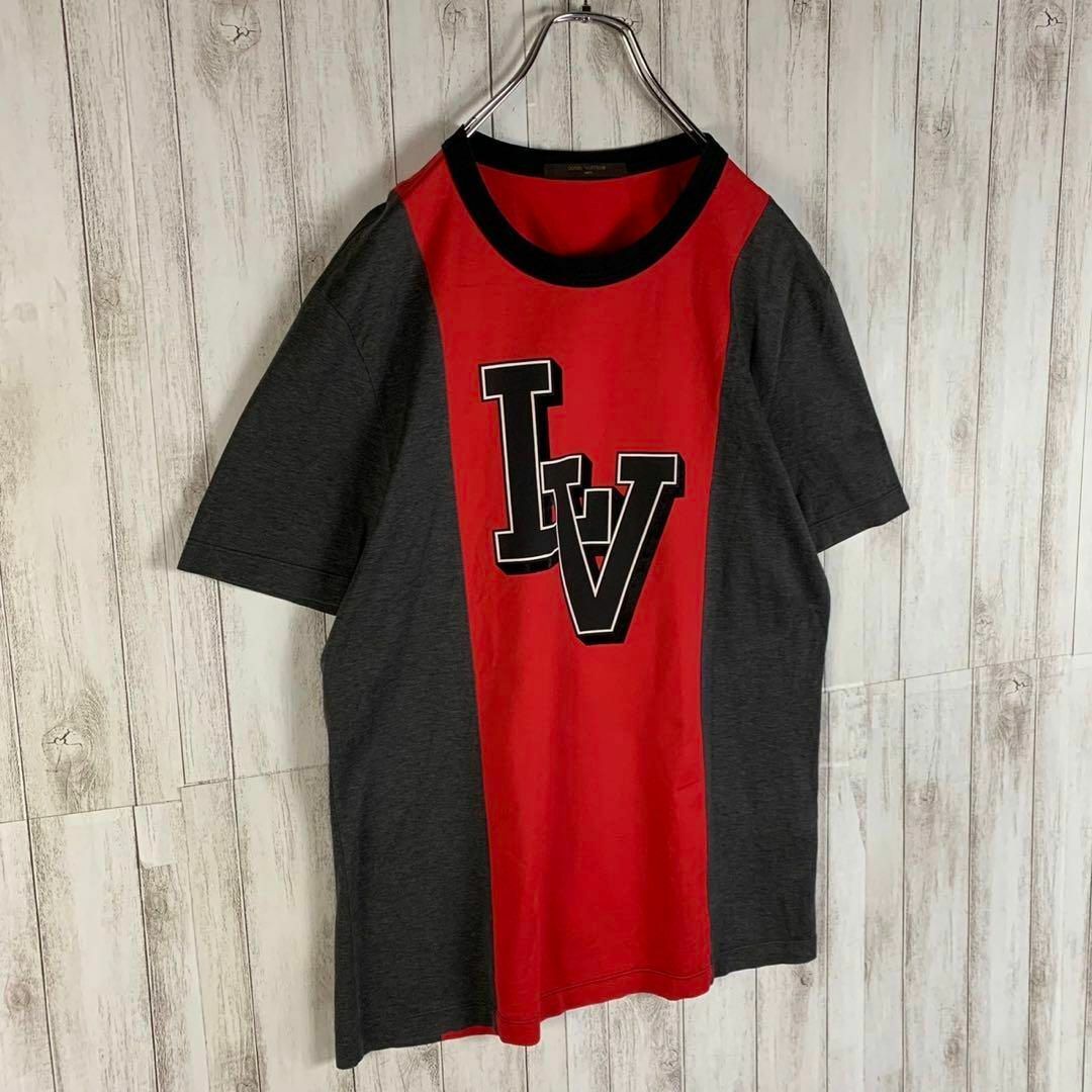 LOUIS VUITTON(ルイヴィトン)の【最高級の逸品】ルイヴィトン センターロゴ 希少 入手困難 Mサイズ Tシャツ メンズのトップス(Tシャツ/カットソー(半袖/袖なし))の商品写真