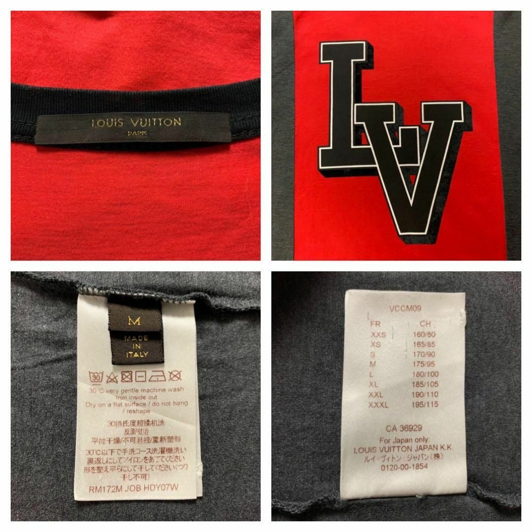 LOUIS VUITTON(ルイヴィトン)の【最高級の逸品】ルイヴィトン センターロゴ 希少 入手困難 Mサイズ Tシャツ メンズのトップス(Tシャツ/カットソー(半袖/袖なし))の商品写真