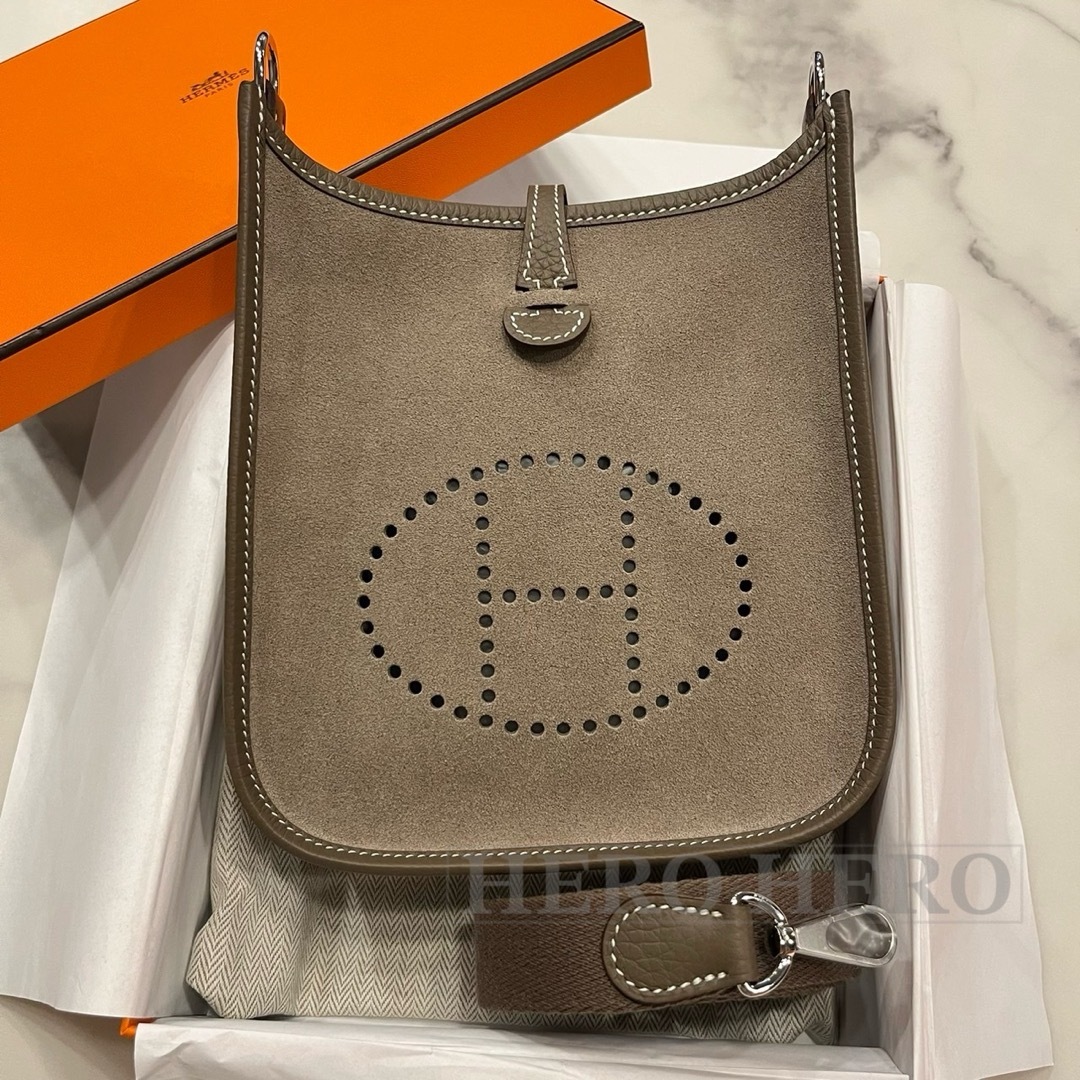 HERMES - 新品・W刻印 エルメス エヴリン 16 グリズリー HERMES - 新品・W刻印 エルメス エヴリン 16 グリズリー