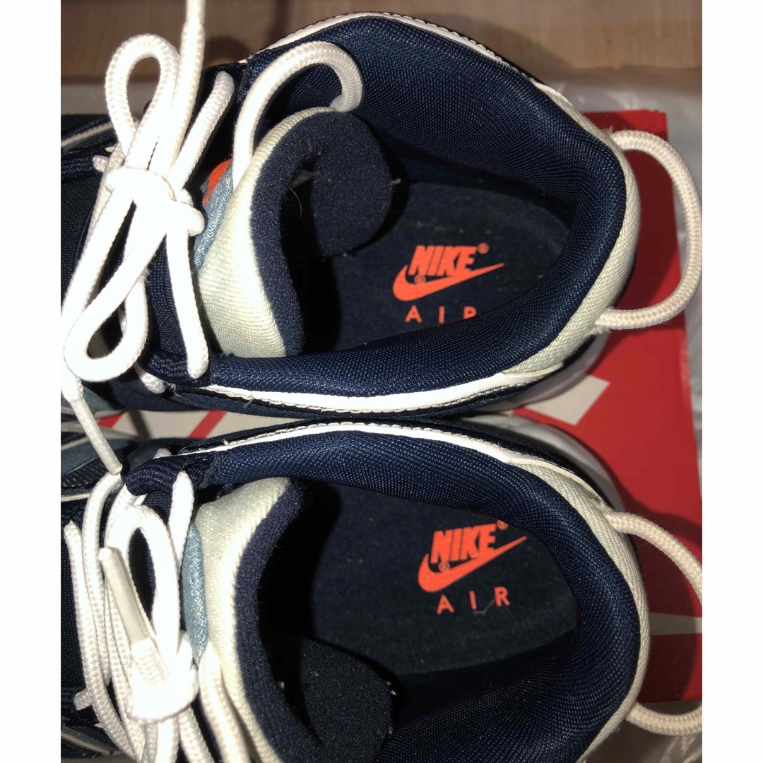 NIKE(ナイキ)の黒タグ有 国内正規品 AIR MORE UPTEMPO 96 QS DENIM メンズの靴/シューズ(スニーカー)の商品写真