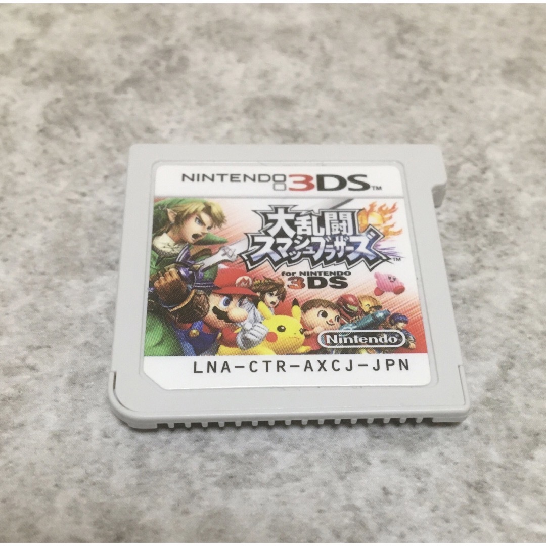 大乱闘スマッシュブラザーズ3DS ソフトのみ エンタメ/ホビーのゲームソフト/ゲーム機本体(携帯用ゲームソフト)の商品写真