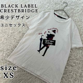 ブラックレーベルクレストブリッジ(BLACK LABEL CRESTBRIDGE)のブラックレーベルクレストブリッジ メンズ 希少 半袖 tシャツ ホワイト XS(Tシャツ/カットソー(半袖/袖なし))