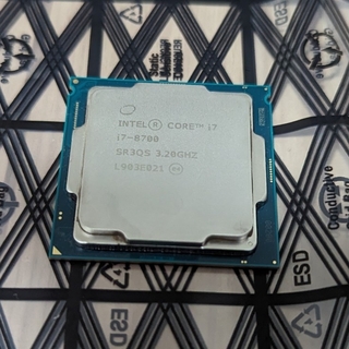 インテル(intel)の【値下げ交渉可】Intel CPU Core i7-8700 3.2GHz(PCパーツ)