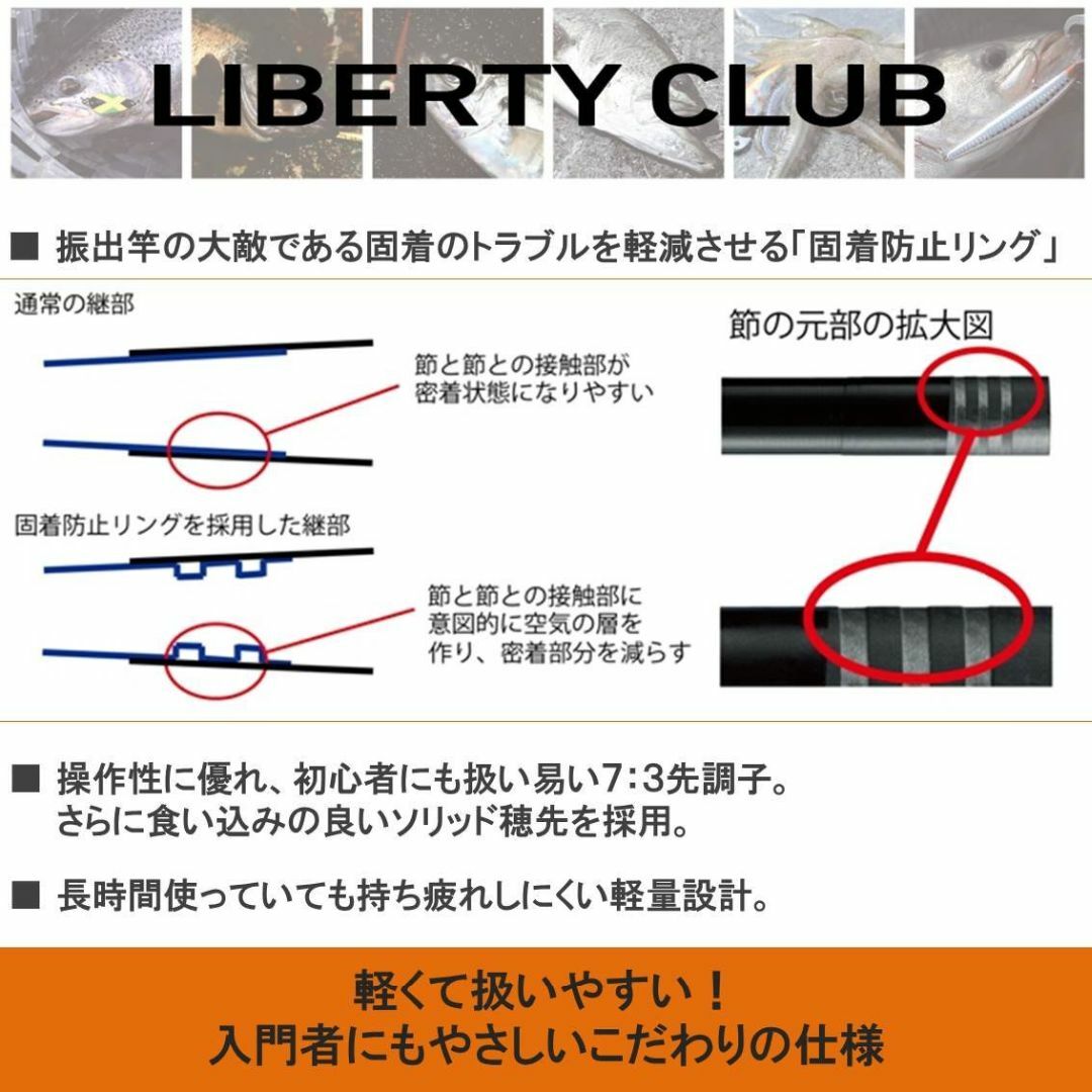 ダイワ(DAIWA) LBT C(リバティクラブ) 万能小継 各種 その他のその他(その他)の商品写真