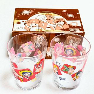 ワンピース(ONE PIECE)の【新品未使用】 ワンピース ミニタンブラー 2個セット コップ グラス(グラス/カップ)