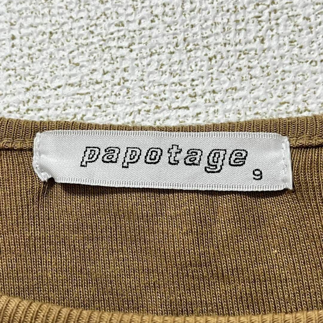 袖の調節可✨️ papotage パポタージュ　レディースTシャツ レディースのトップス(Tシャツ(半袖/袖なし))の商品写真