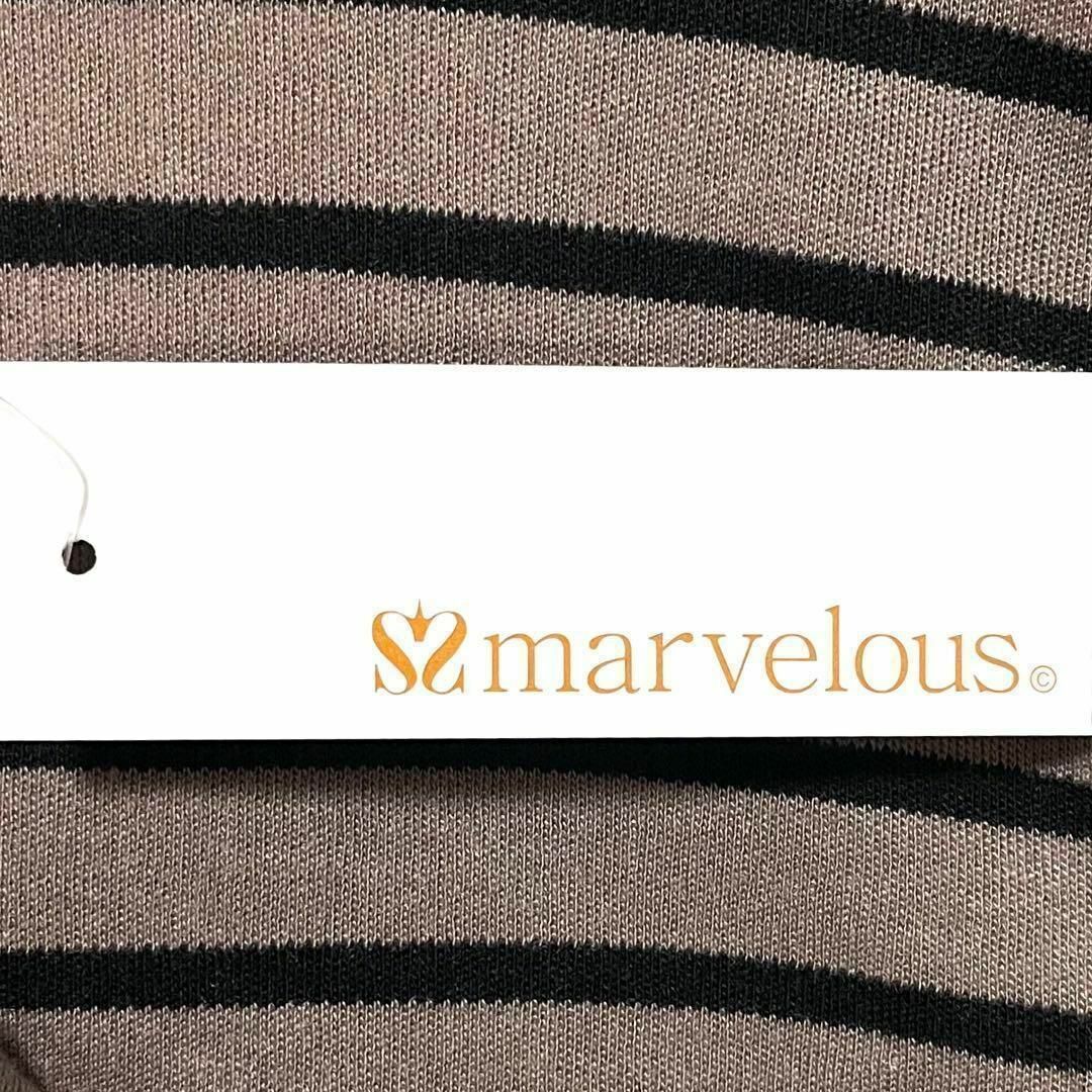 新品✨　marvelous マーベラス　トップス　七分　レディース レディースのトップス(Tシャツ(長袖/七分))の商品写真