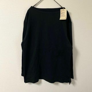 ムジルシリョウヒン(MUJI (無印良品))のボートネック シンプル✨ MUJI 無印良品 トップス レディース(Tシャツ(長袖/七分))