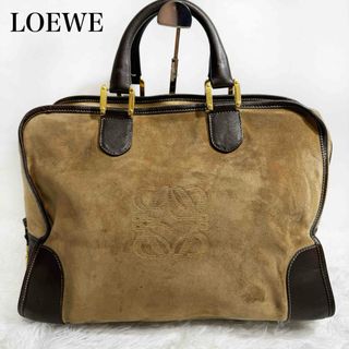 ロエベ(LOEWE)の美品✨LOEWE ロエベ　アナグラム　アマソナ　ハンドバッグ　トートバッグ(ハンドバッグ)