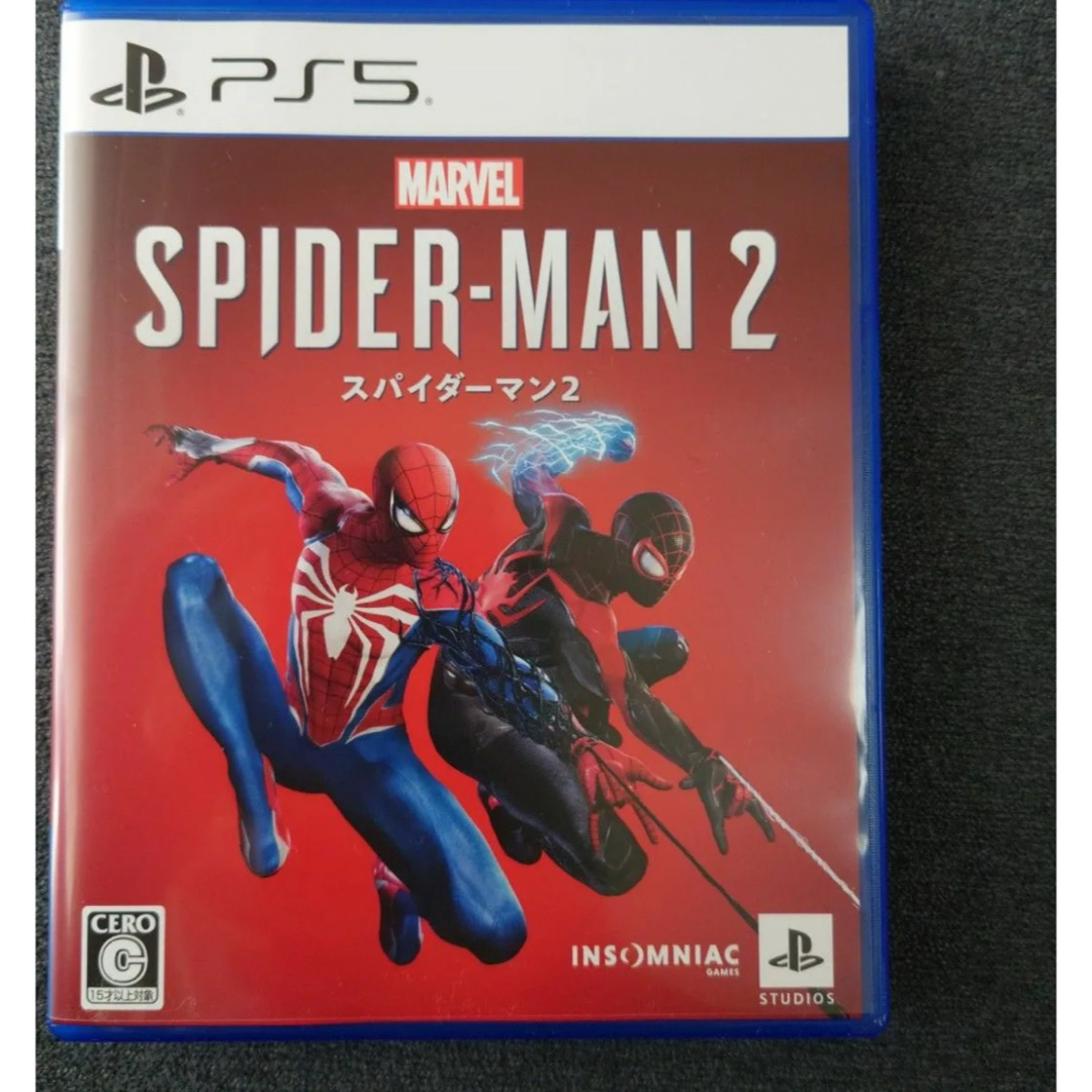 PS5ソフト Marvel スパイダーマン2 Spider-Man2 エンタメ/ホビーのゲームソフト/ゲーム機本体(家庭用ゲームソフト)の商品写真