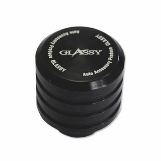 【色:ブラック】GLASSY 汎用 ビレット ワイパーレスキャップ ボルト径6/(その他)