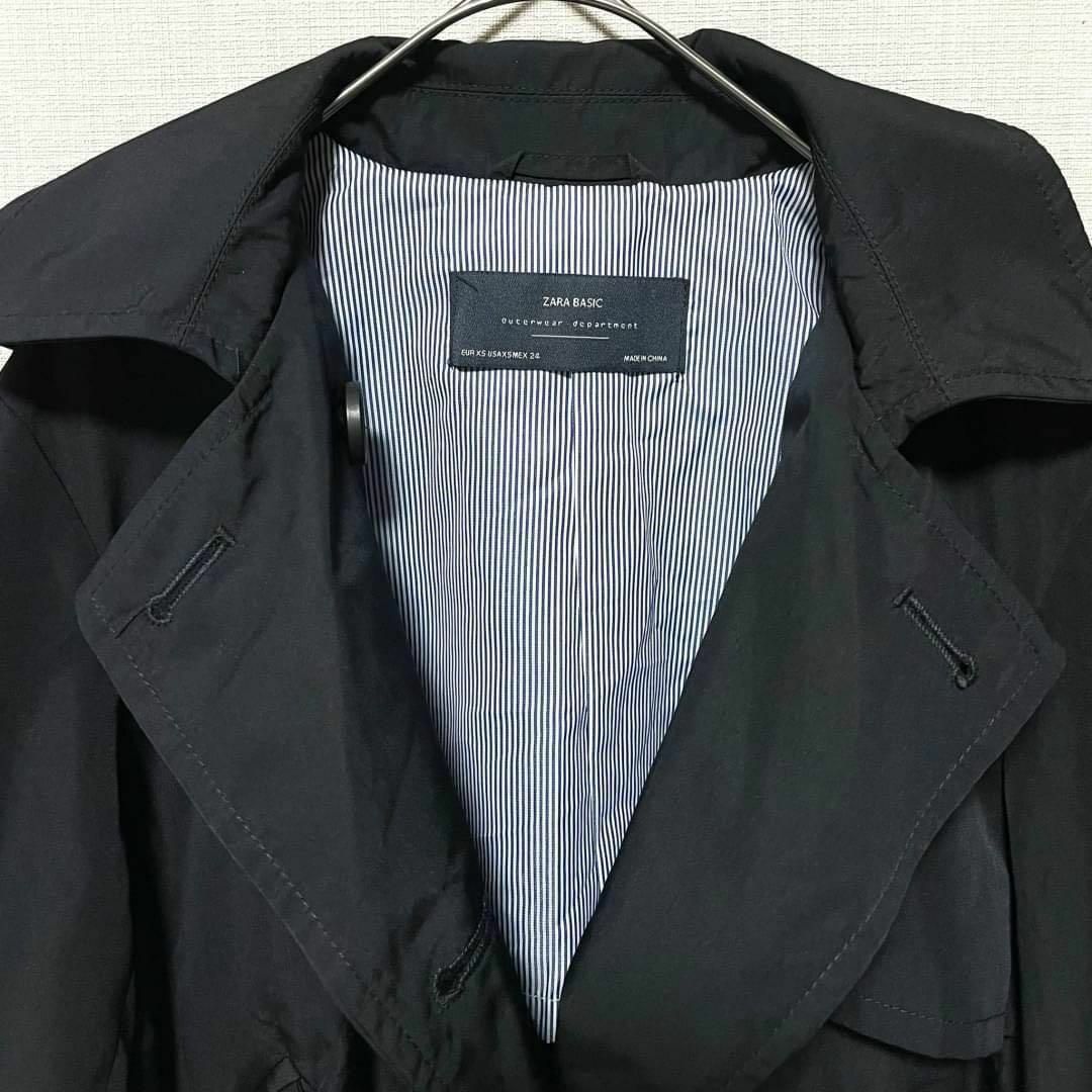 キレイ✨　ZARA BASIC ザラベーシック　トレンチコート　レディース レディースのジャケット/アウター(トレンチコート)の商品写真
