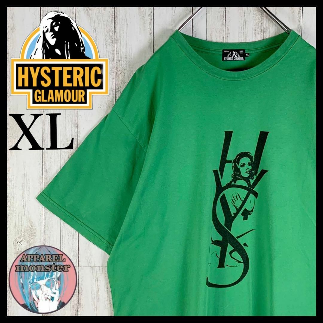 HYSTERIC GLAMOUR(ヒステリックグラマー)の【超希少モデル】ヒステリックグラマー ヒスガール XL 即完売 希少 Tシャツ メンズのトップス(Tシャツ/カットソー(半袖/袖なし))の商品写真