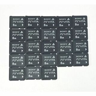 【まとめ売り】PSVITA専用メモリーカード 8GB×23枚 すべて初期化済(b(その他)