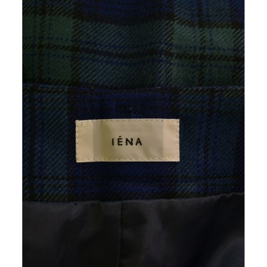 IENA(イエナ)のIENA イエナ パンツ（その他） 38(M位) 紺x緑(チェック) 【古着】【中古】 レディースのパンツ(その他)の商品写真