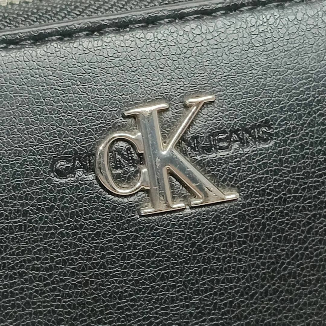 Calvin Klein(カルバンクライン)の【美品】カルバンクラインジーンズ 長財布 小物ファッション ブランド ブラック メンズのファッション小物(長財布)の商品写真