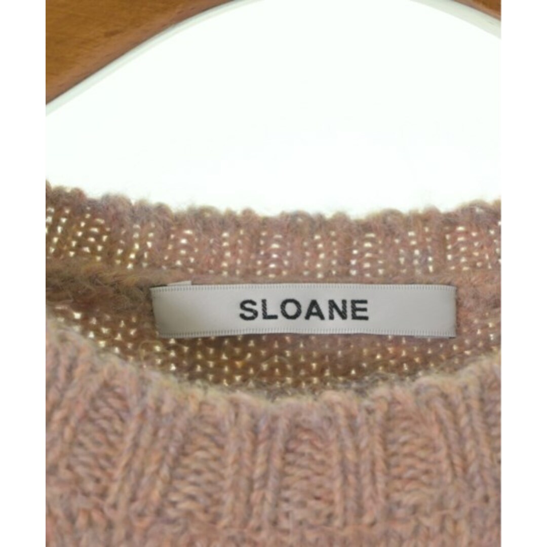 SLOANE(スローン)のSLOANE スローン ニット・セーター 2(M位) ピンク 【古着】【中古】 レディースのトップス(ニット/セーター)の商品写真