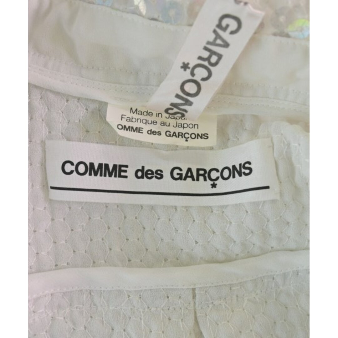 COMME des GARCONS(コムデギャルソン)のCOMME des GARCONS コムデギャルソン カジュアルシャツ XS 白 【古着】【中古】 レディースのトップス(シャツ/ブラウス(長袖/七分))の商品写真