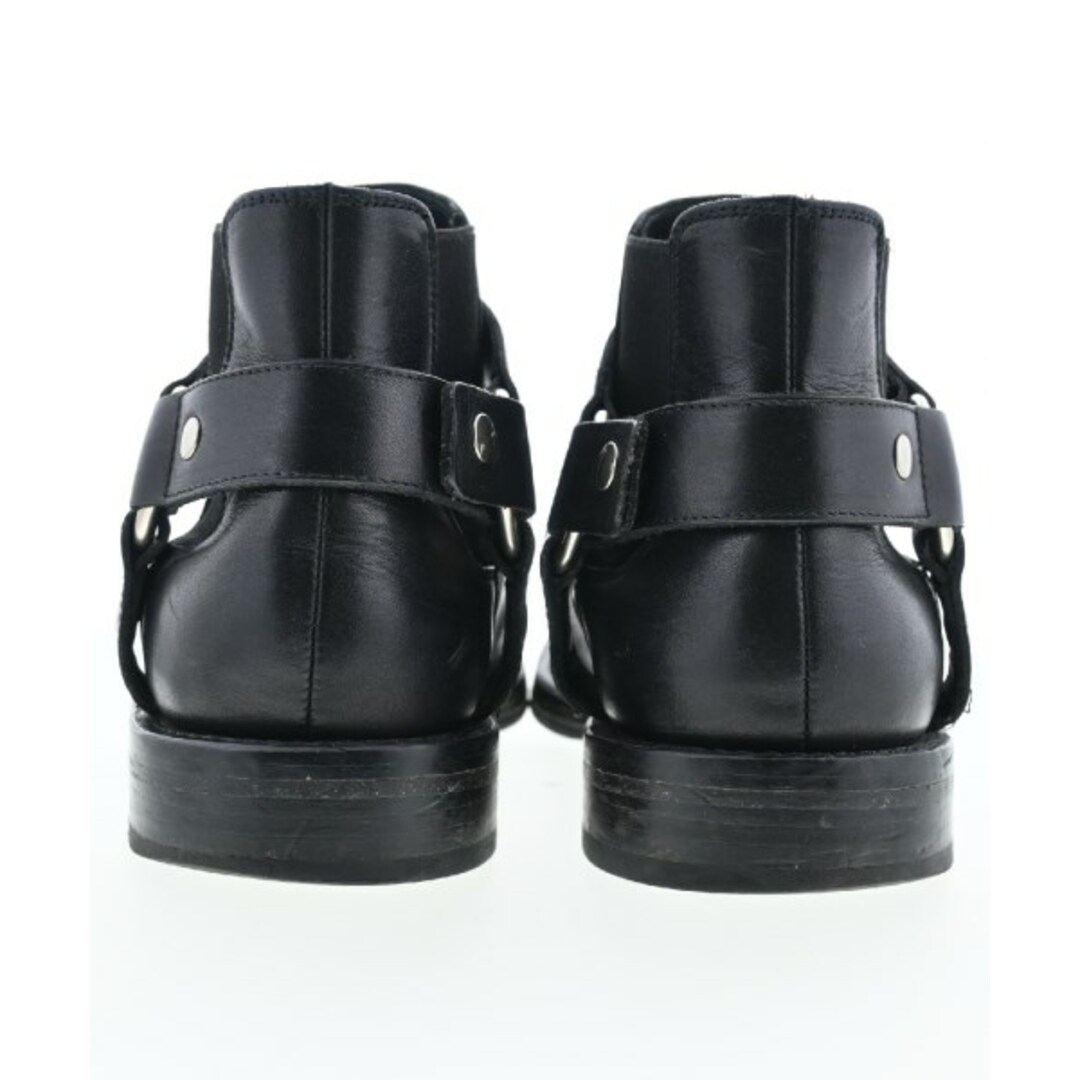 SAINT LAURENT PARIS ブーツ EU40(25cm位) 黒 【古着】【中古】 メンズの靴/シューズ(ブーツ)の商品写真