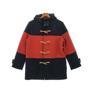 トミーヒルフィガー(TOMMY HILFIGER)のTOMMY HILFIGER トミーヒルフィガー ダッフルコート L 紺x赤 【古着】【中古】(ダッフルコート)