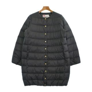 トラディショナルウェザーウェア(TRADITIONAL WEATHERWEAR)のTraditional Weatherwear ダウンコート 36(S位) 黒 【古着】【中古】(ダウンコート)