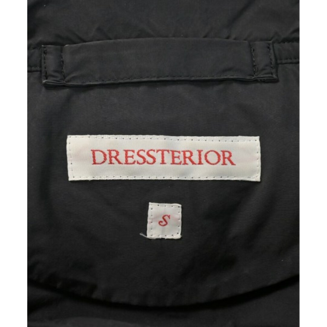 DRESSTERIOR(ドレステリア)のDRESSTERIOR ドレステリア モッズコート S 黒 【古着】【中古】 メンズのジャケット/アウター(モッズコート)の商品写真