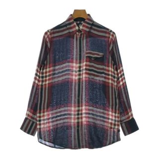 G-STAR RAW - G-STAR RAW カジュアルシャツ S 赤x紺x白(チェック) 【古着】【中古】