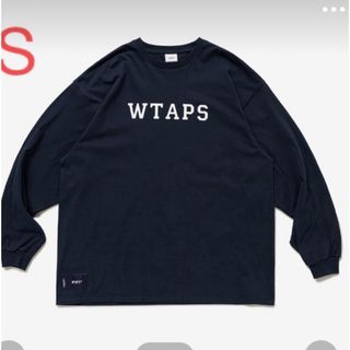 ダブルタップス(W)taps)のWTAPS COLLEGE/LS/COTTON ネイビーS(Tシャツ/カットソー(七分/長袖))