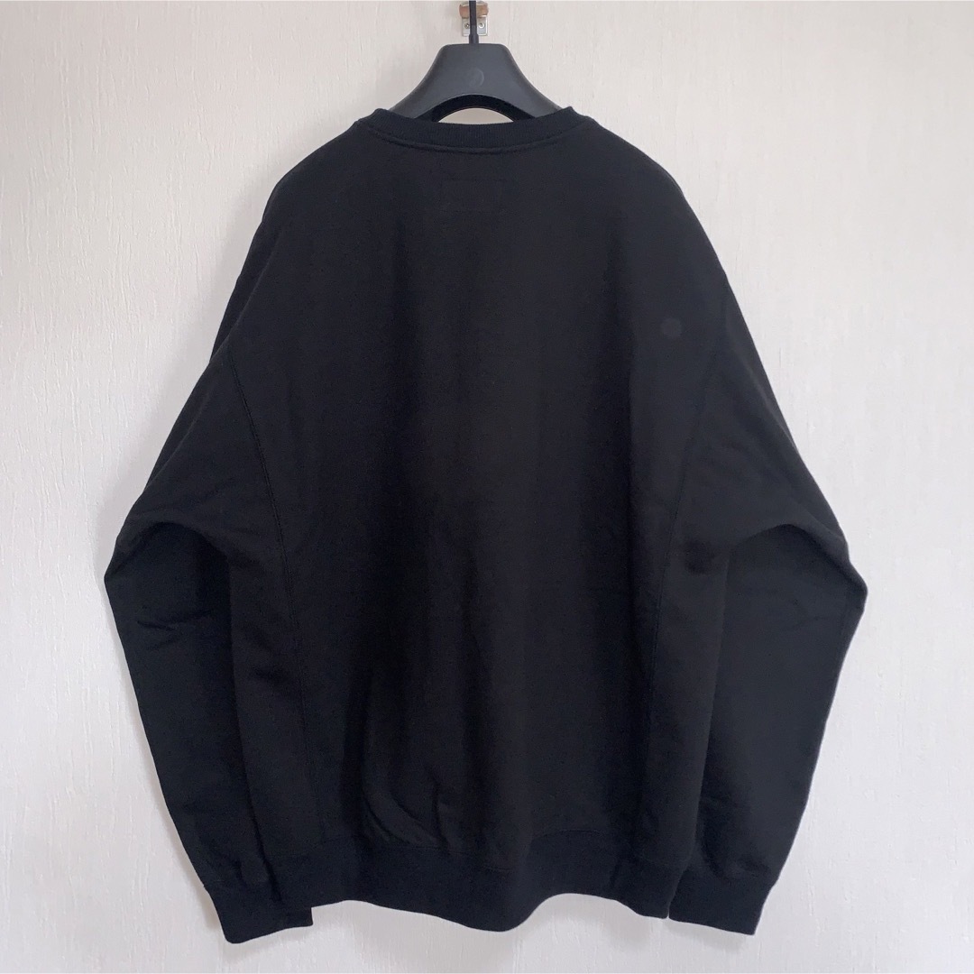 WACKO MARIA(ワコマリア)のXL黒【WACKOMARIA】DELUXE CREW SWEAT／新品／送料込 メンズのトップス(スウェット)の商品写真