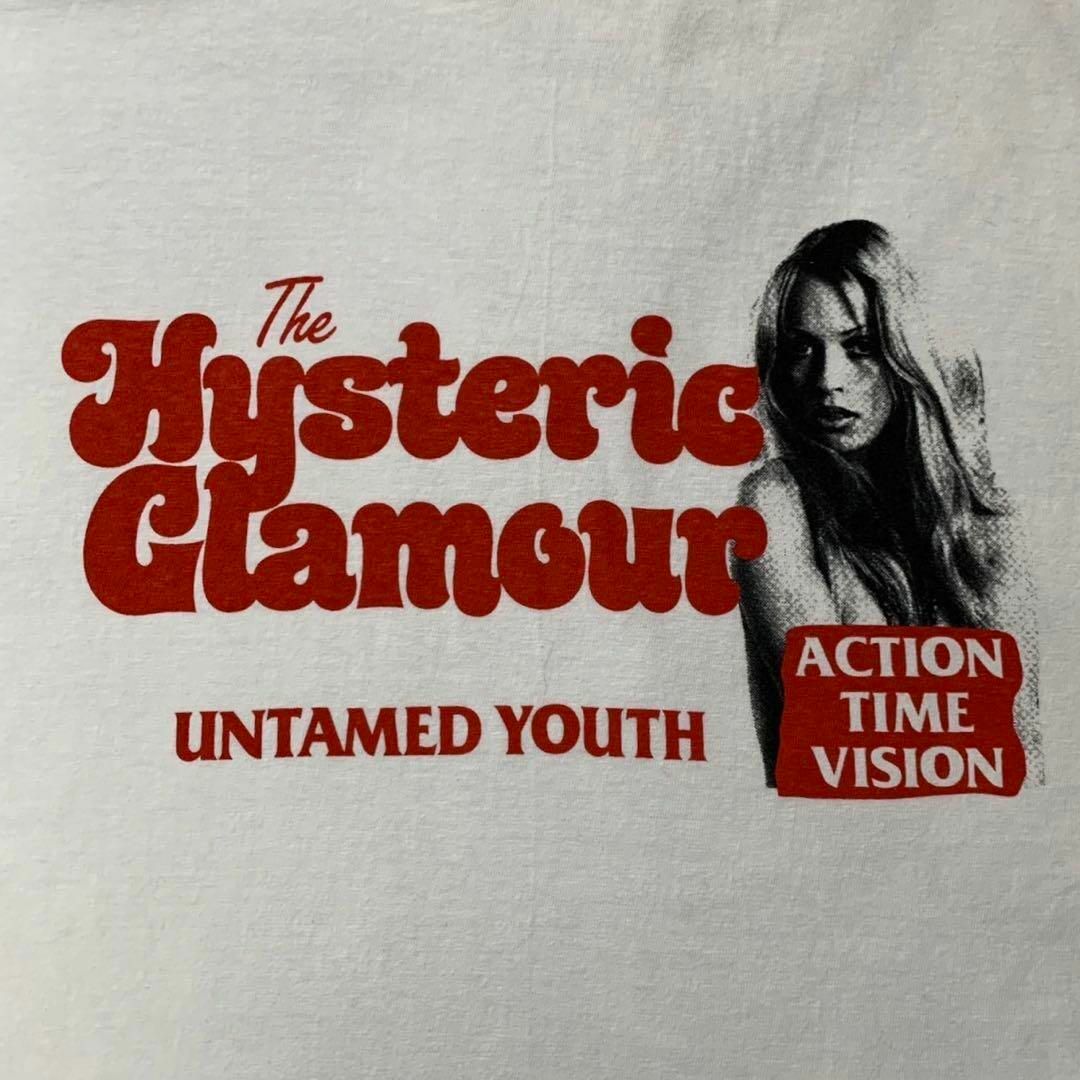 HYSTERIC GLAMOUR(ヒステリックグラマー)の【超絶人気モデル】ヒステリックグラマー ヒスガール 即完売 希少 リンガーシャツ メンズのトップス(Tシャツ/カットソー(半袖/袖なし))の商品写真