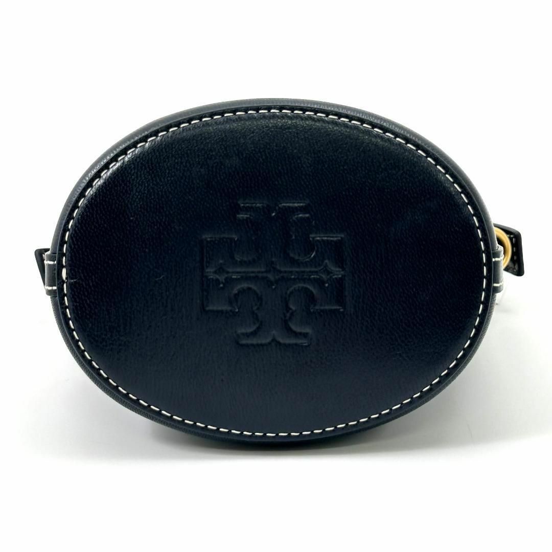 Tory Burch(トリーバーチ)の新品未使用◎トリーバーチ 2wayショルダーバッグ 巾着 バケツ型 Tモノグラム レディースのバッグ(ショルダーバッグ)の商品写真