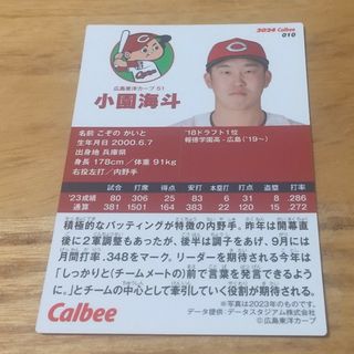 プロ野球チップス 小園海斗 広島東洋カープ(スポーツ選手)