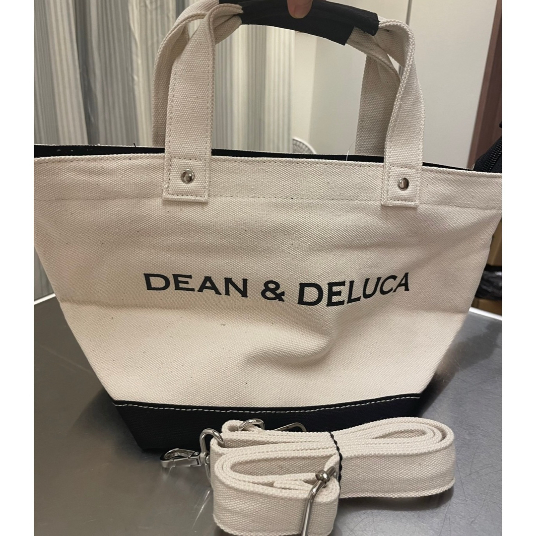 DEAN & DELUCA(ディーンアンドデルーカ)の新品DEAN&DELUCA トートバッグ ショルダーバック 2WAY 黒ブラック レディースのバッグ(トートバッグ)の商品写真