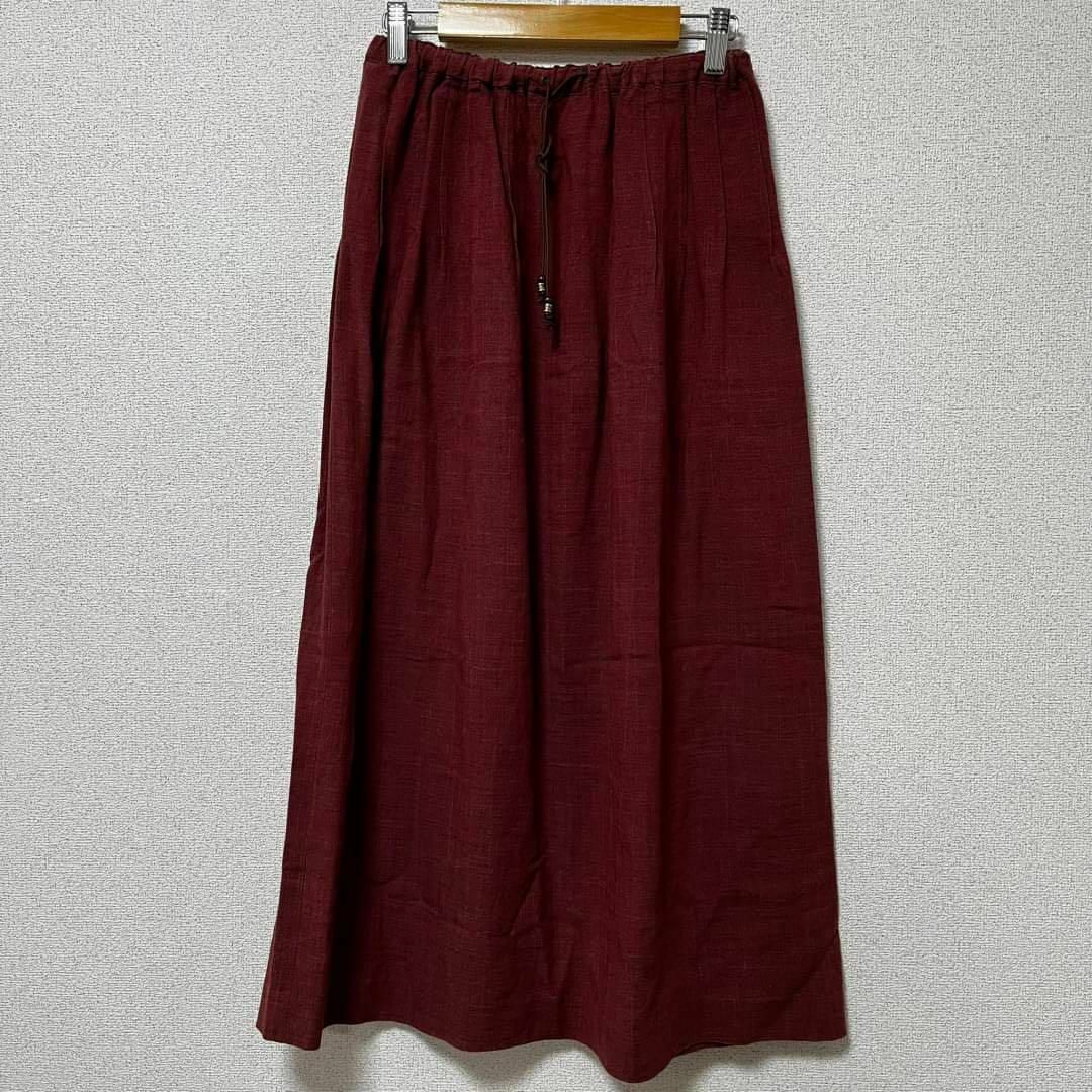 明るいお色味✨ Dusol デュソル　レディースフレアスカート レディースのスカート(ロングスカート)の商品写真