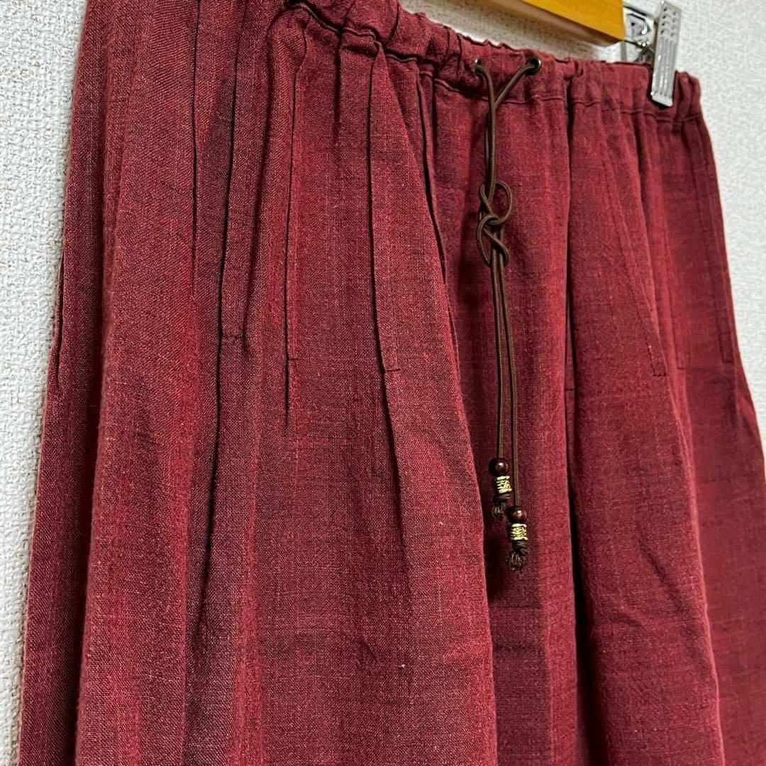 明るいお色味✨ Dusol デュソル　レディースフレアスカート レディースのスカート(ロングスカート)の商品写真