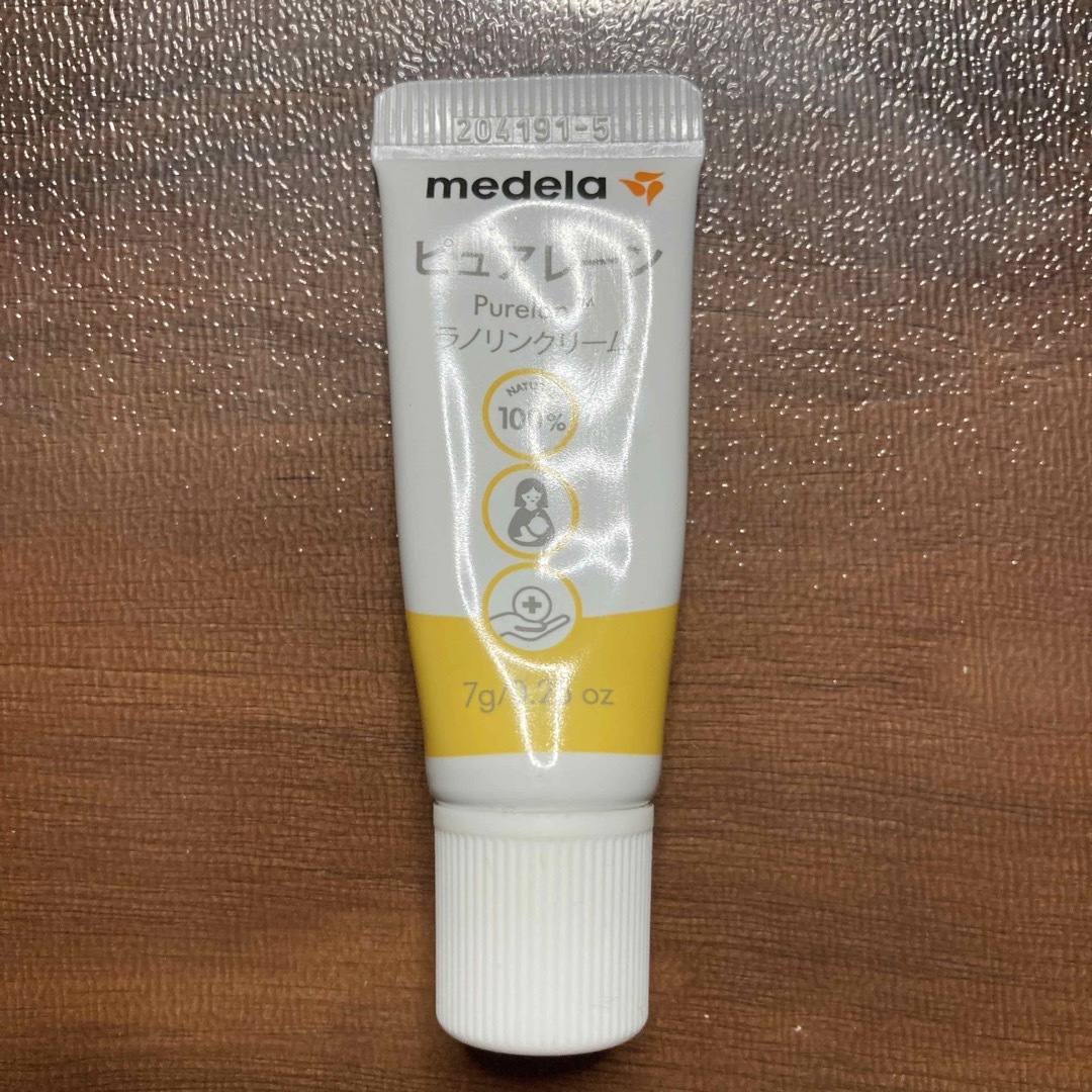 medela(メデラ)のメデラ 乳頭ケアクリーム ピュアレーン 7g キッズ/ベビー/マタニティのキッズ/ベビー/マタニティ その他(その他)の商品写真