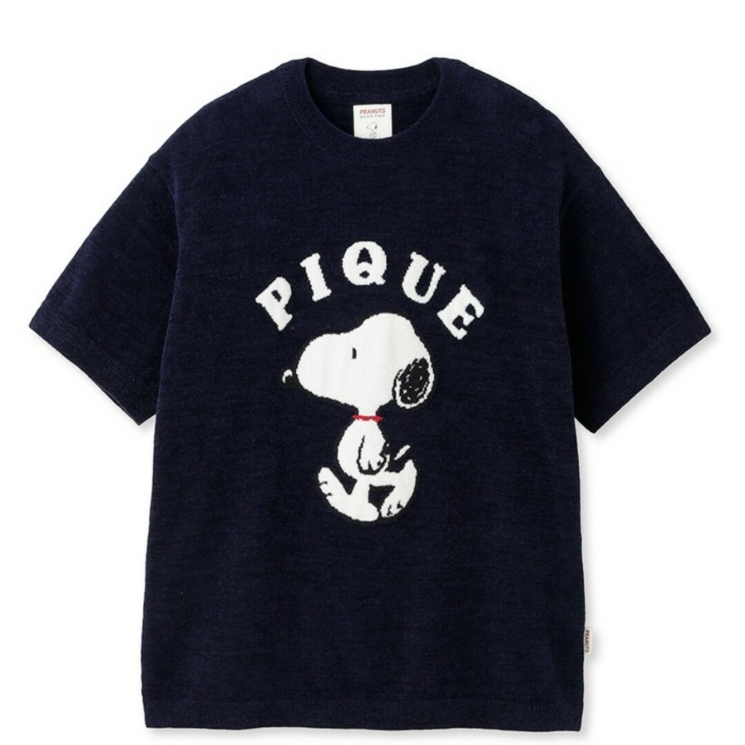 gelato pique(ジェラートピケ)のジェラートピケ 【PEANUTS】【HOMME】ジャガードプルオーバー メンズ メンズのトップス(Tシャツ/カットソー(半袖/袖なし))の商品写真