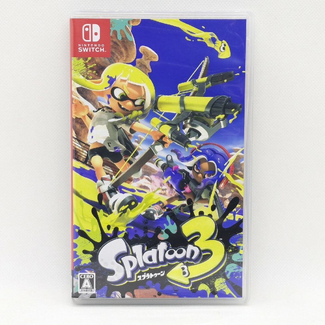 Nintendo Switch(ニンテンドースイッチ)のスプラトゥーン3 Nintendo Switch 動作確認済み 匿名配送 エンタメ/ホビーのゲームソフト/ゲーム機本体(家庭用ゲームソフト)の商品写真