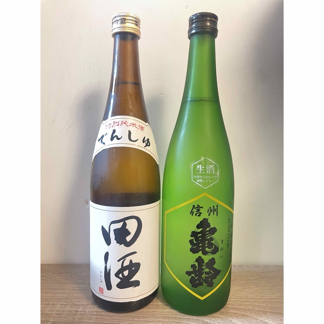 亀齢(キレイ)の【信州亀齢　田酒】岡崎酒造　西田酒酒造 田酒 特別純米酒 日本酒 食品/飲料/酒の酒(日本酒)の商品写真