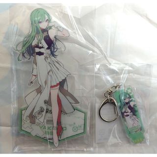 新品 TSUTAYA渋谷 ぶいすぽっ！ アクリルスタンド&キーホルダー 八雲べに(キャラクターグッズ)