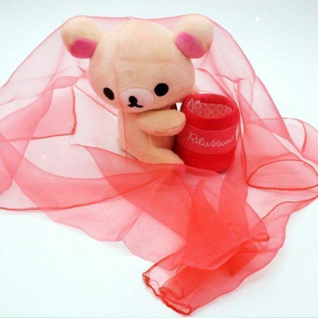 【いわし工房様】リトミックスカーフ 30色 オーガンジー キッズ/ベビー/マタニティのおもちゃ(知育玩具)の商品写真