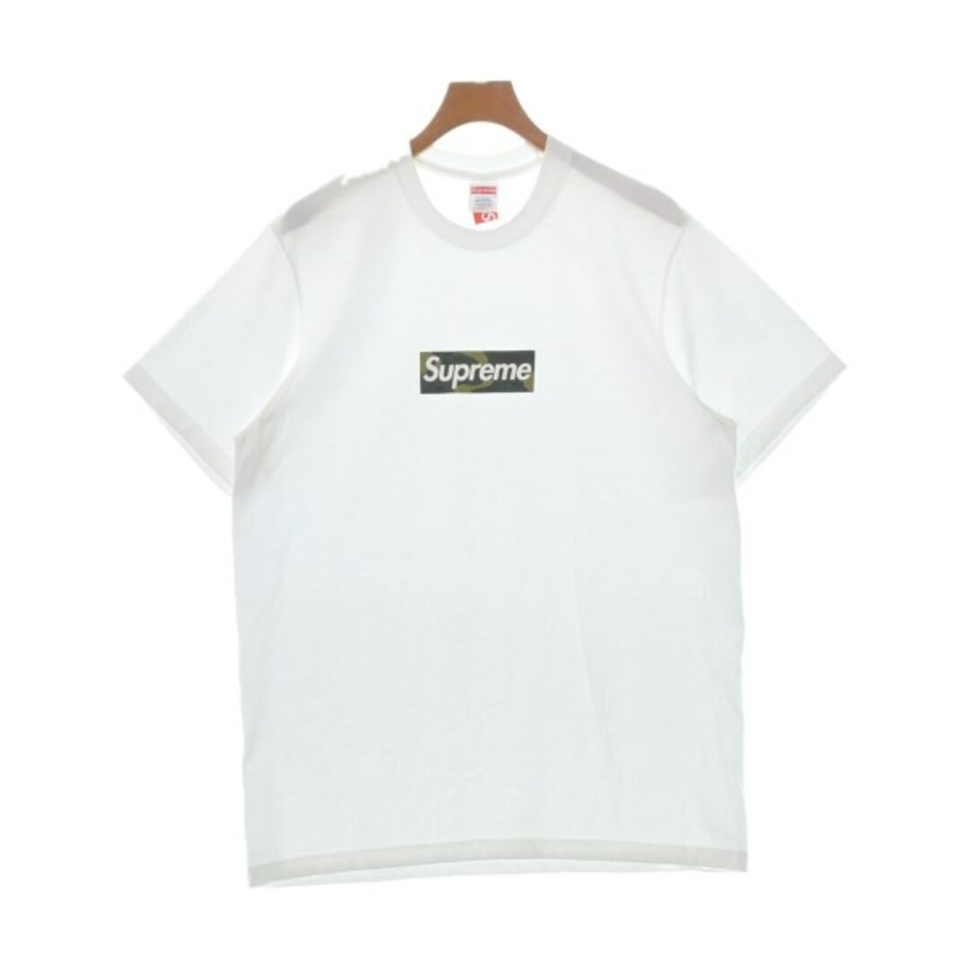 Supreme(シュプリーム)のSupreme シュプリーム Tシャツ・カットソー L 白 【古着】【中古】 メンズのトップス(Tシャツ/カットソー(半袖/袖なし))の商品写真