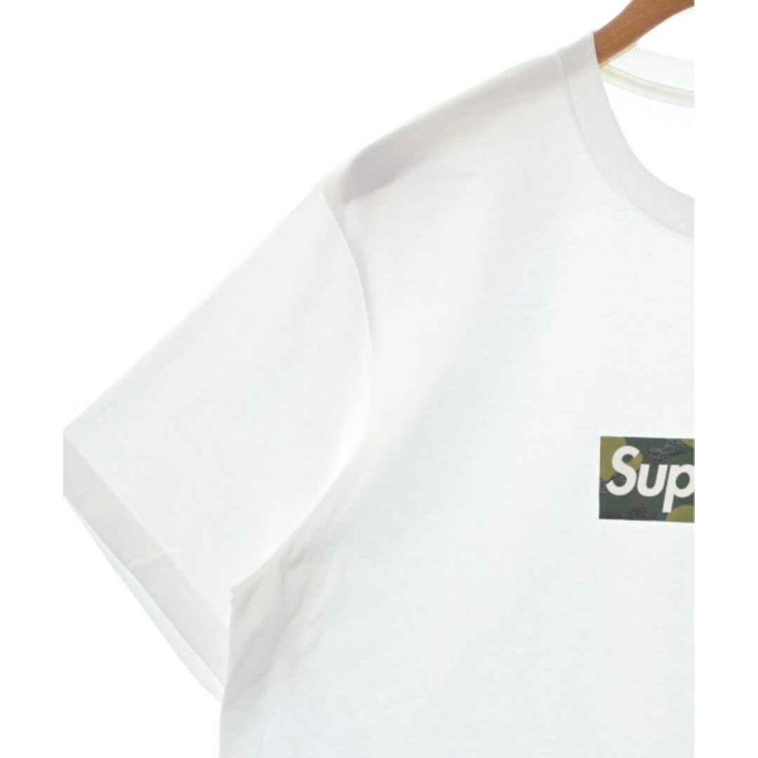 Supreme(シュプリーム)のSupreme シュプリーム Tシャツ・カットソー L 白 【古着】【中古】 メンズのトップス(Tシャツ/カットソー(半袖/袖なし))の商品写真