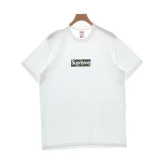 シュプリーム(Supreme)のSupreme シュプリーム Tシャツ・カットソー L 白 【古着】【中古】(Tシャツ/カットソー(半袖/袖なし))