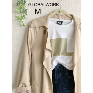 GLOBAL WORK - ¥2300〜お値下げ中‼️【グローバルワーク】美品☆てろんっとしたトレンチコート